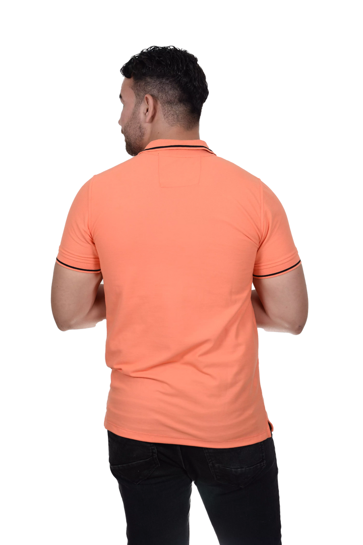 Camiseta Polo Coral 001Q